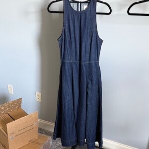 Reformation Indigo Denim midi Dress